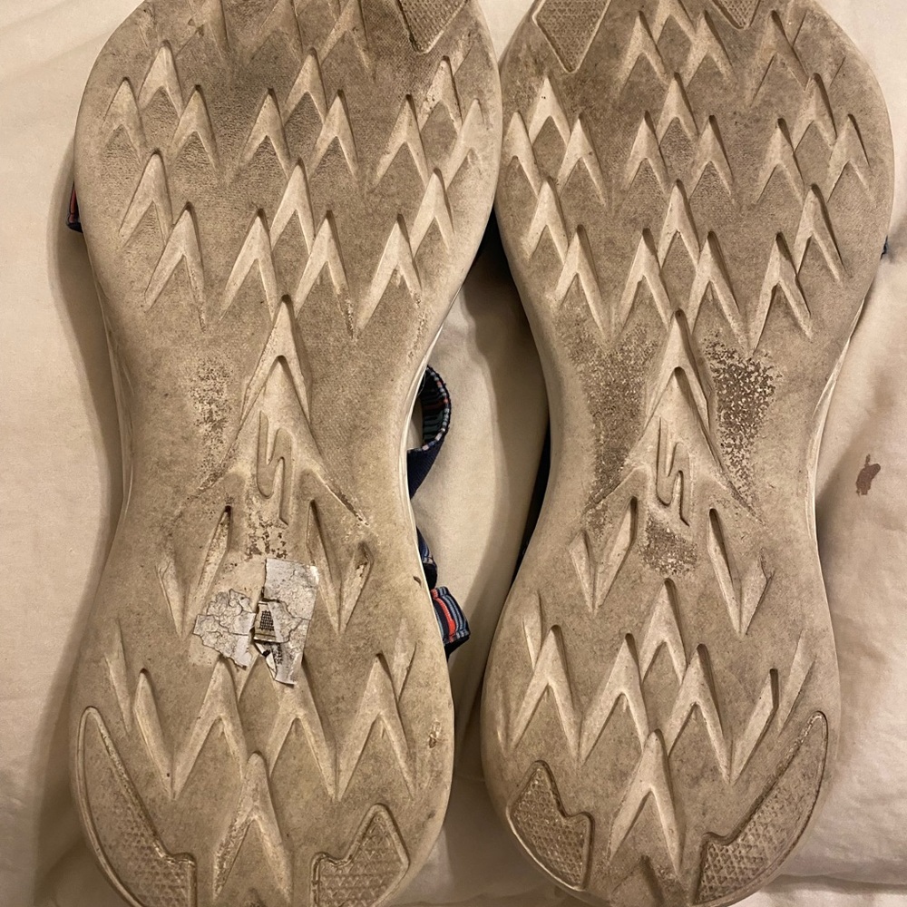 Skechers Women's Strappy Sandals - Navy and Red - Picture 2 of 3